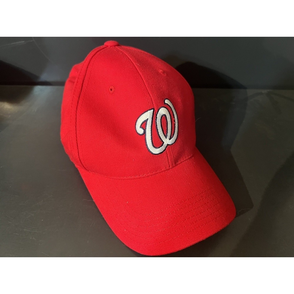 Washington Nationals Hat Cap Mens T.E.I MLB Official Red Adjustable
